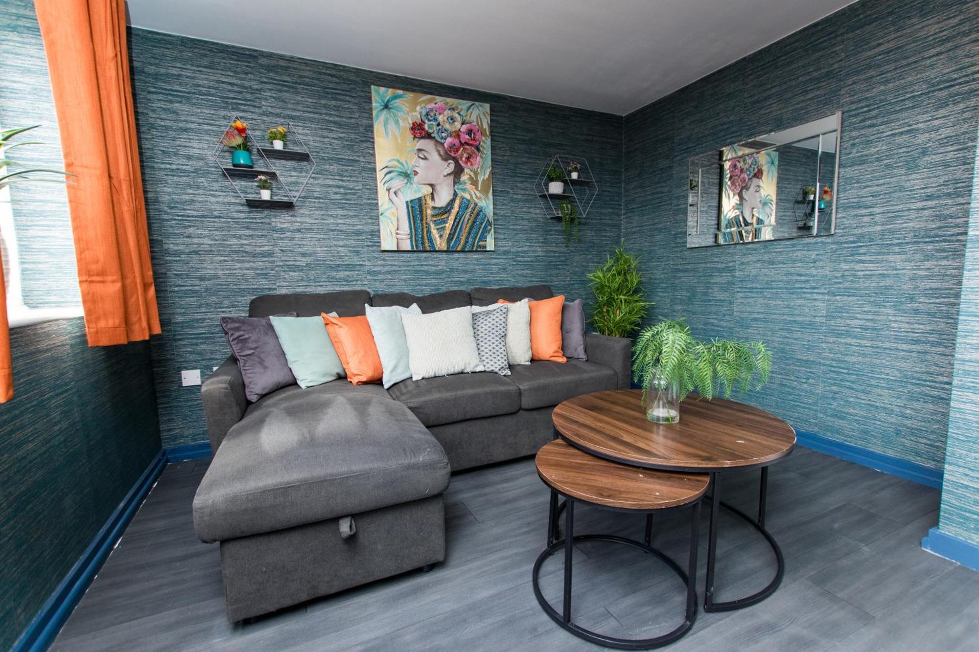 Free Parking 3 Bedroom House In Nottingham Zewnętrze zdjęcie