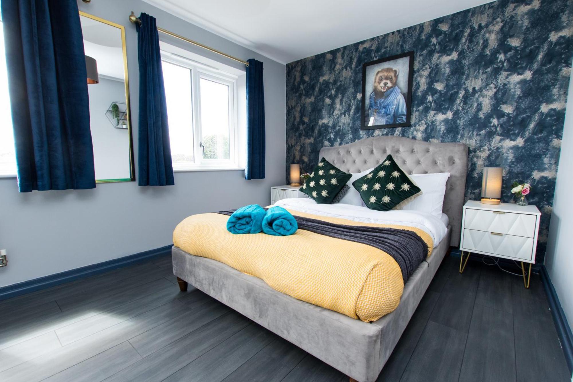 Free Parking 3 Bedroom House In Nottingham Zewnętrze zdjęcie