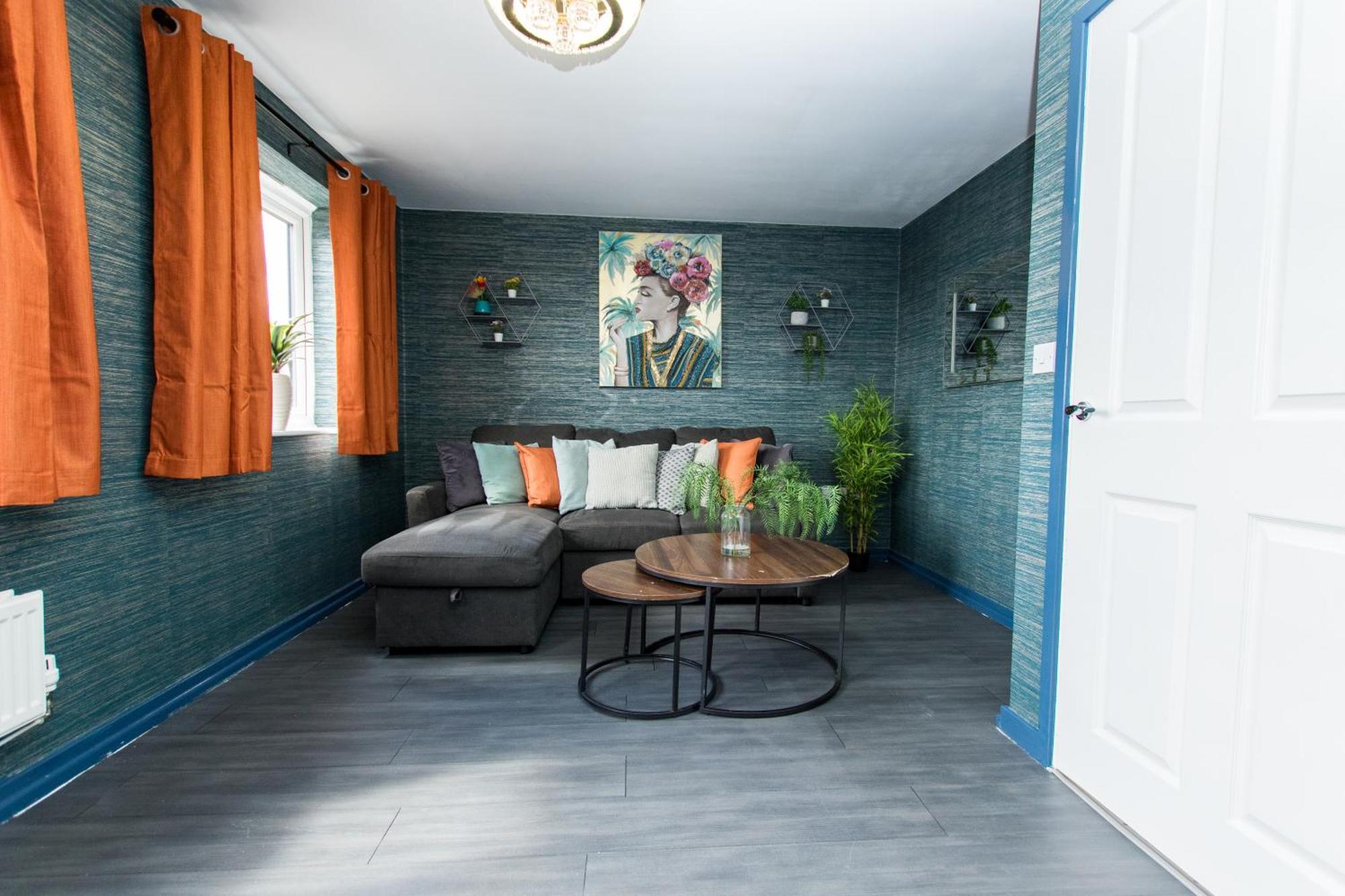 Free Parking 3 Bedroom House In Nottingham Zewnętrze zdjęcie