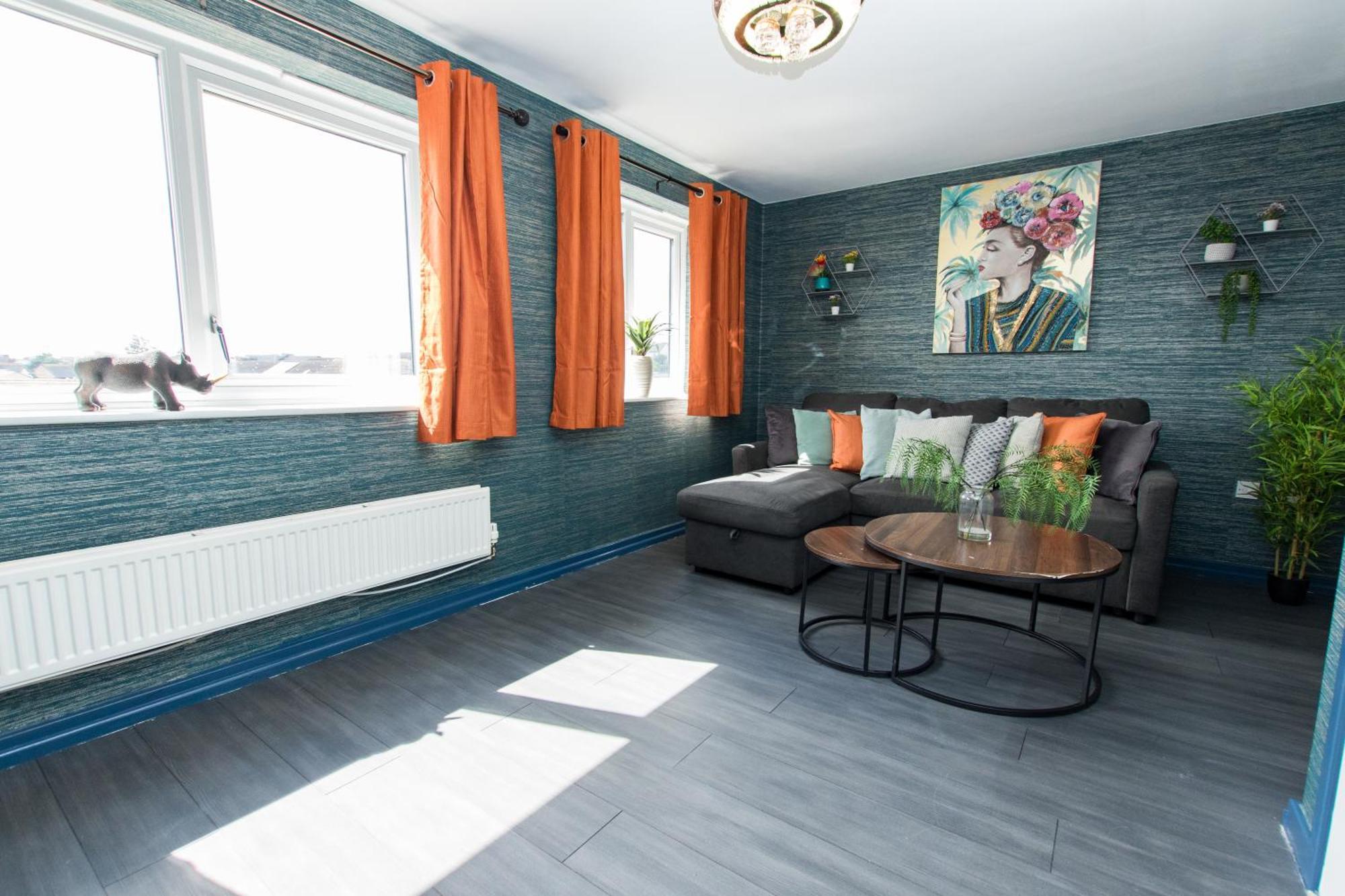 Free Parking 3 Bedroom House In Nottingham Zewnętrze zdjęcie